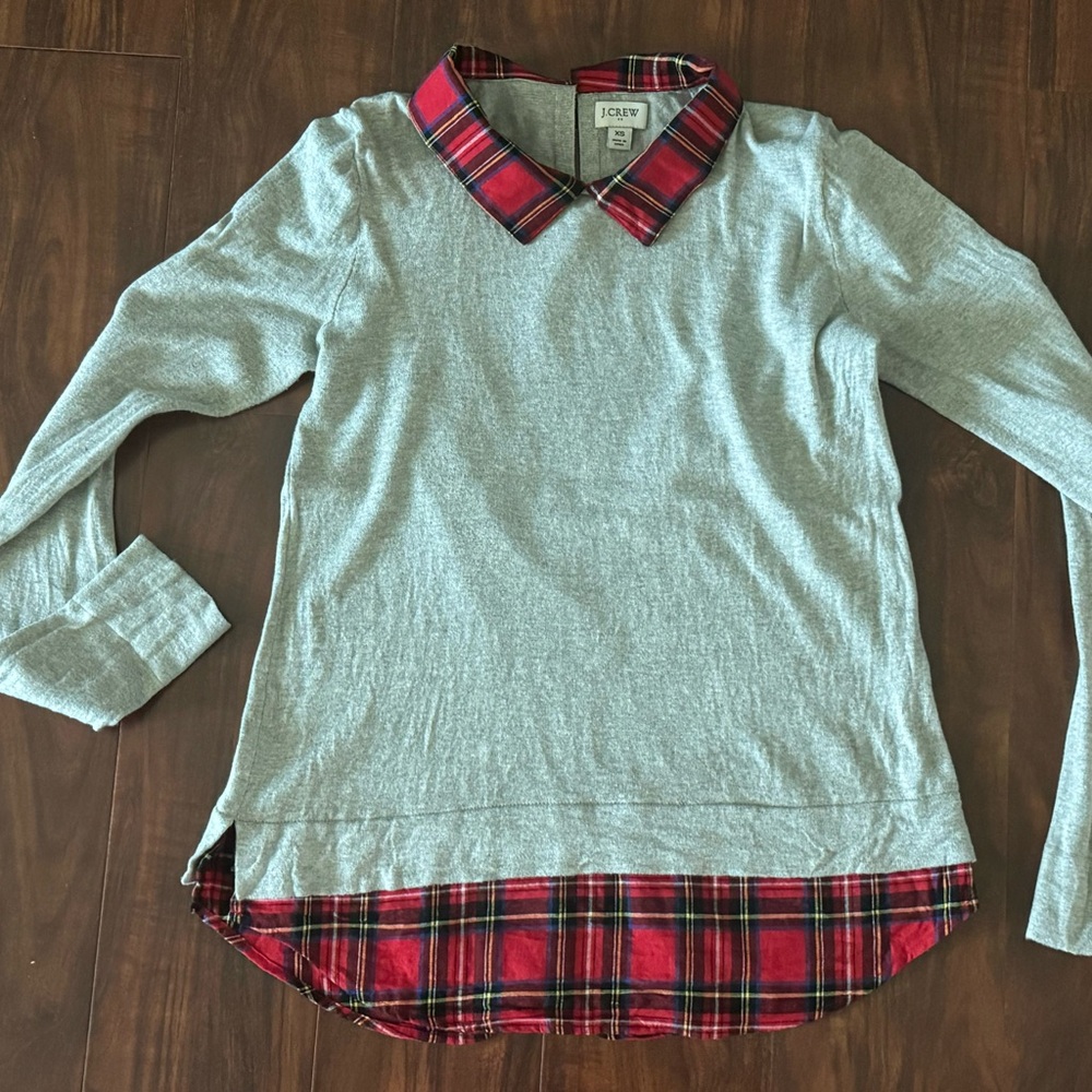 J. Crew Pullover Shirt / Sweater - Tartan